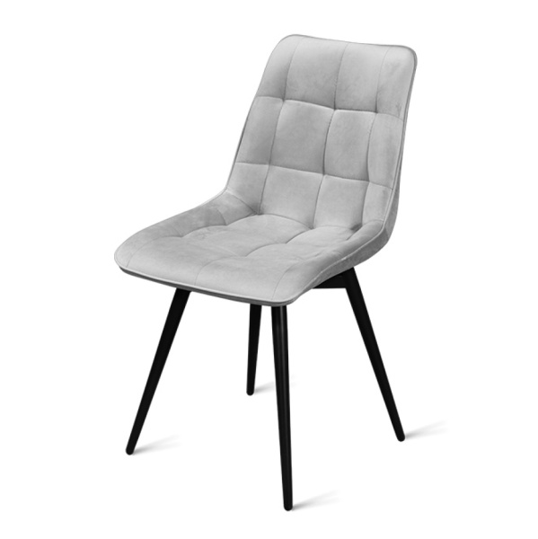 Стул B105-m (B105-m LIGHT GREY VL08, BK)